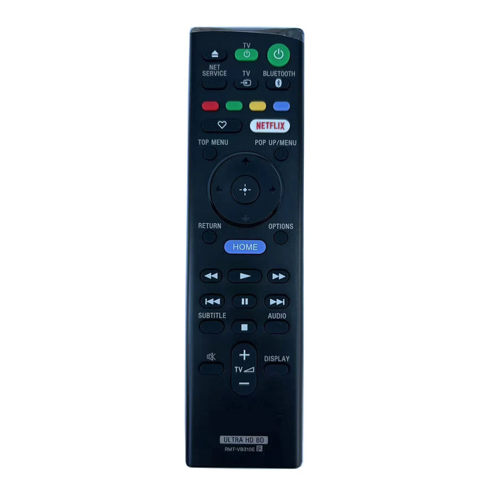 For Sony Blu-Ray Dvd Player Ubp-X800 Ubp-Ux80 Ubp-X800M2 Ubp-X1000Es Rmt-Vb310E Rmt-Vb310U Remote Control