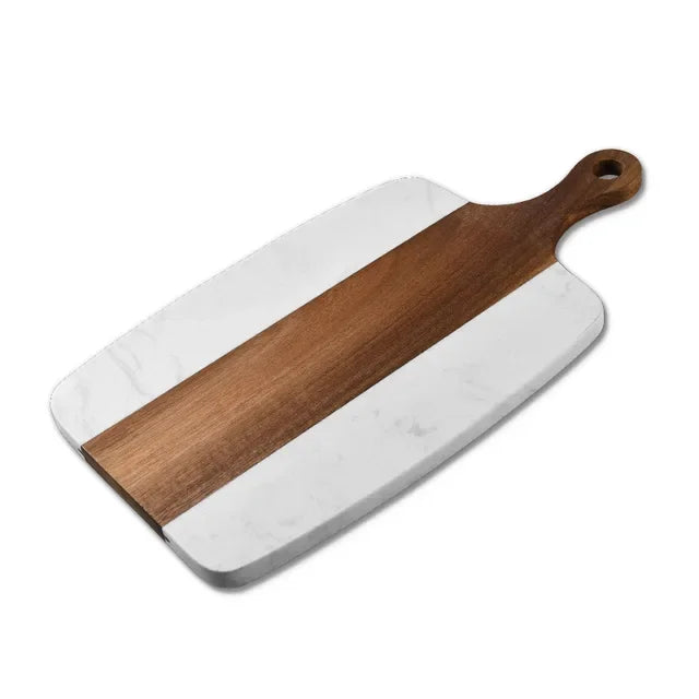 Wooden Marble Cutting Board For Outdoor Kitchen