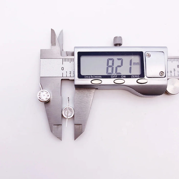 925 Sterling Silver Round Swan Neck Drop Earrings For Women European Style Fine Jewelry