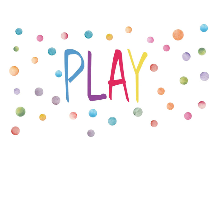 Colourful Dot Wall Decals For Kids Room Decor