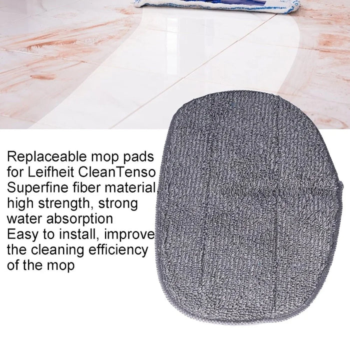 5 Pieces Steam Mop Cloth Ultrafine Fiber Mop Pads Compatible With Leifheit Cleantenso Steam Cleaning Pad Mopping Cloth Steam Mop Pad