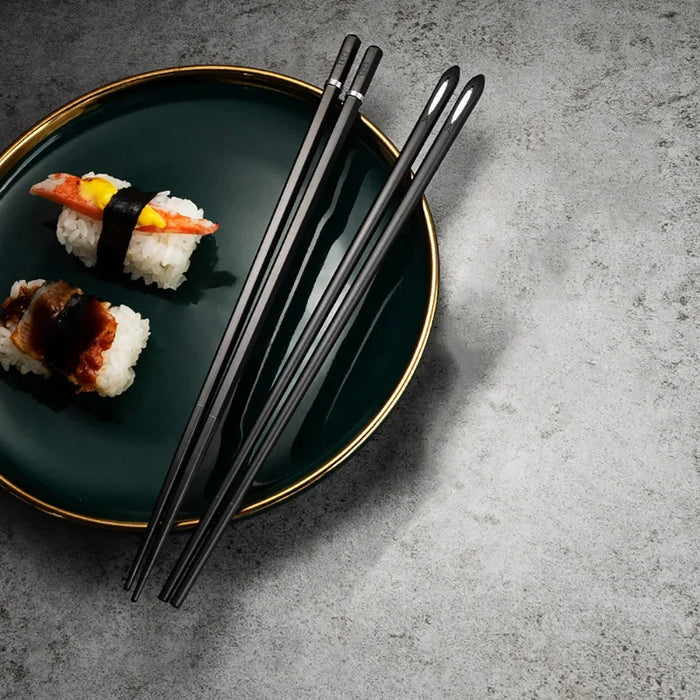 5 Pairs Reusable Chopsticks For Sushi Noodles And More