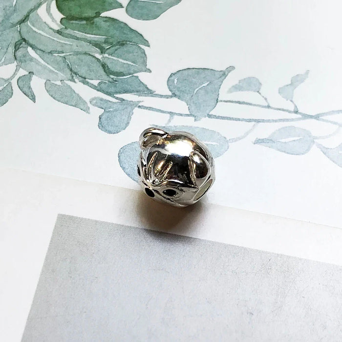 925 Sterling Silver Bulldog Charm For European Diy Jewelry Cute Gift For Women & Men