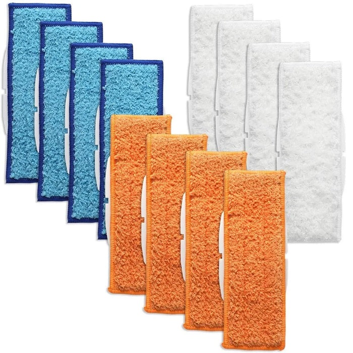 12 Pieces Washable Mopping Pads Accessories For Irobot Braava Jet 240 241