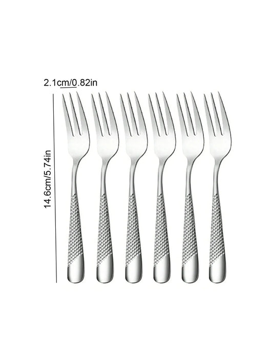 6/ 24 / 30 Piece High End Stainless Steel Star Diamond Cutlery Set