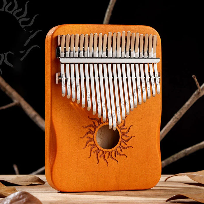 17 / 21 Key Maple Wood Kalimba Finger Piano For Beginners