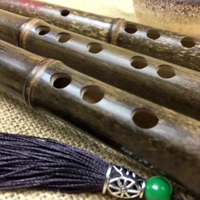 Traditional Purple Bamboo Flute For Beginners