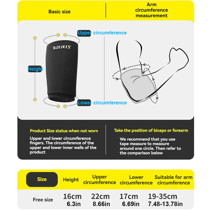 Hot / Cold Gel Elbow Sleeve For Sore Joints Soft Stretch Fabric