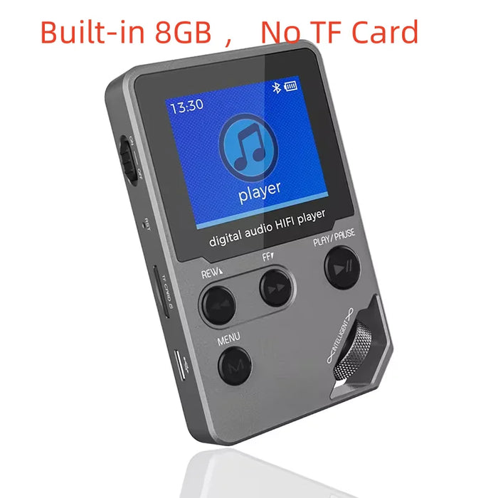 8Gb Hifi Mp3 Player With Tf Card Fm E Book Lossless Sound Zinc Alloy Entry Level