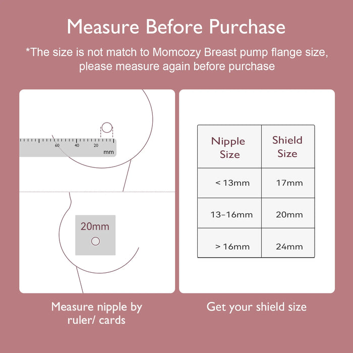 Ultra Thin Nipple Shields For Breastfeeding 100% Food Grade Carry Case