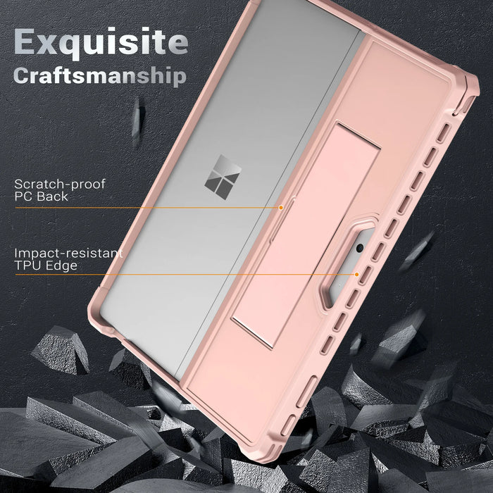 For Microsoft Surface Pro 11 Surface Pro 10 Surface Pro 9 13 Inch All-In-One Protective Rugged Case With Hand Strap