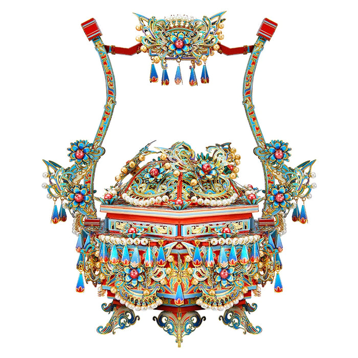 Kingfisher Basket 3D Metal Puzzle Kit For Adults