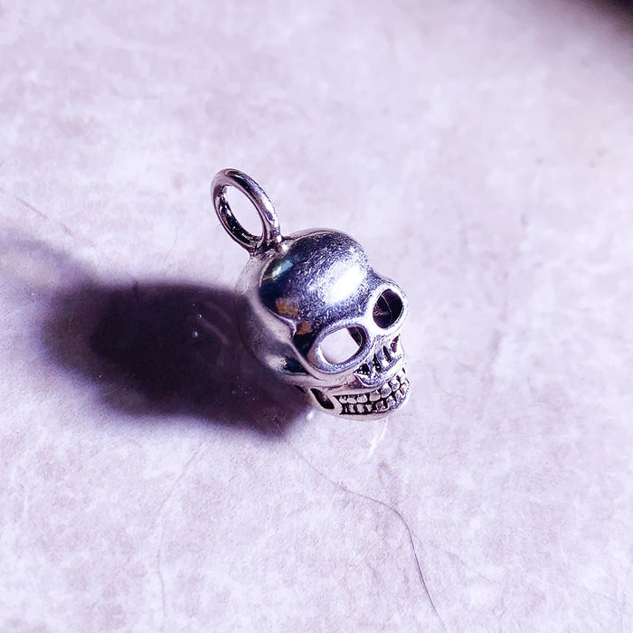 925 Sterling Silver Rebel Street Skull Pendant Fine Jewelry For Men & Women