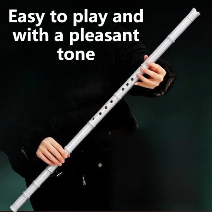 8 Hole G Key Bamboo Flute For Traditional Music Detachable Pro Quality