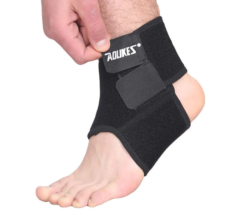 Pair of Ankle Support Brace For Sports Elastic Strap