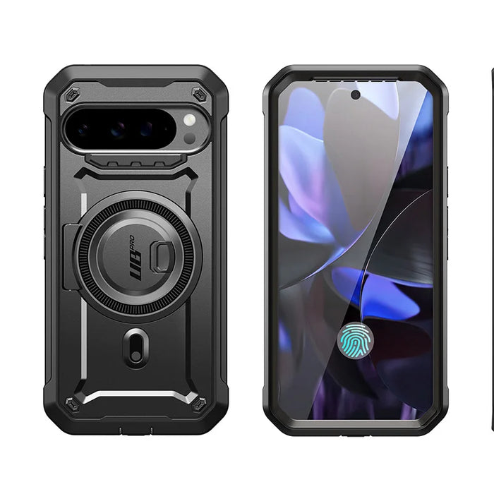 For Google Pixel 9 / 9 Pro Ub Pro Mag Full-Body Rugged Magnetic Phone Case With Built-In Screen Protector