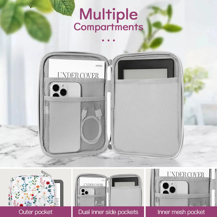 For 7 Inch Kindle Coloursoft Signature Edition All-New 6 Inch Kindle 11Th Gen 2022 / 10Th Gen 2019 / 8Th Gen 2016 6-7 Inch Kindle Sleeve Bag