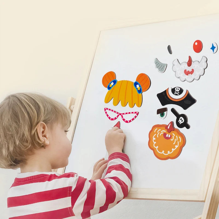 Kids Magnetic Animal & Vehicle Puzzles Ages 3-5