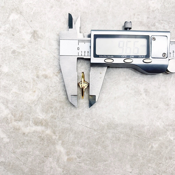 925 Sterling Silver Golden Watermelon Ring Europe Style Fine Jewelry For Women Sweet & Stylish