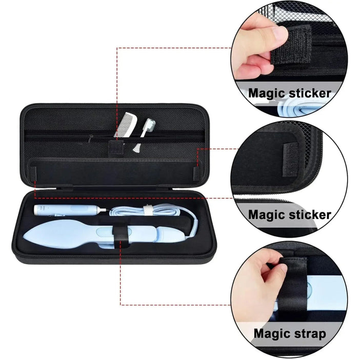 Case Compatible With Nori Press Travel Steam Iron Handheld Clothes Steamer Holder Portable Mini Ironing Machine Bag