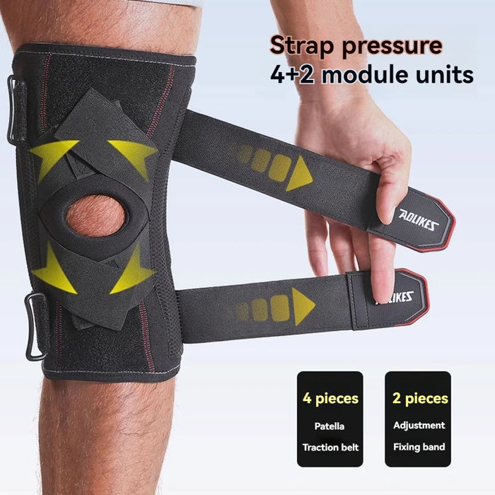 Knee Brace For Pain Relief With Gel Pad & Stabilizers Arthritis Meniscus Injury Recovery