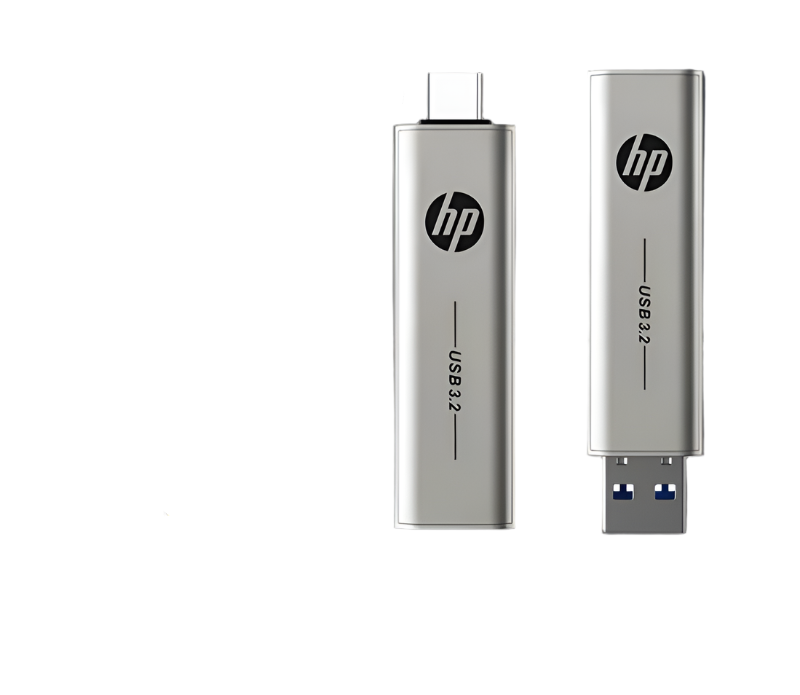 HP 2 In 1 Otg Usb3.2 Flash Drive 64gb / 128gb / 256gb For Pc Phone Mini Pc