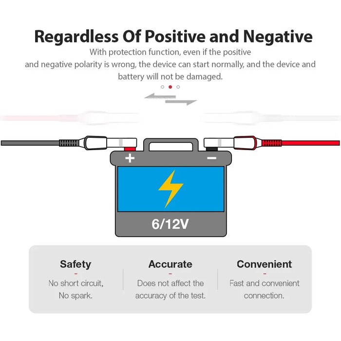 12v/6v Car Battery Tester for Wet/gel/lead Acid Batteries