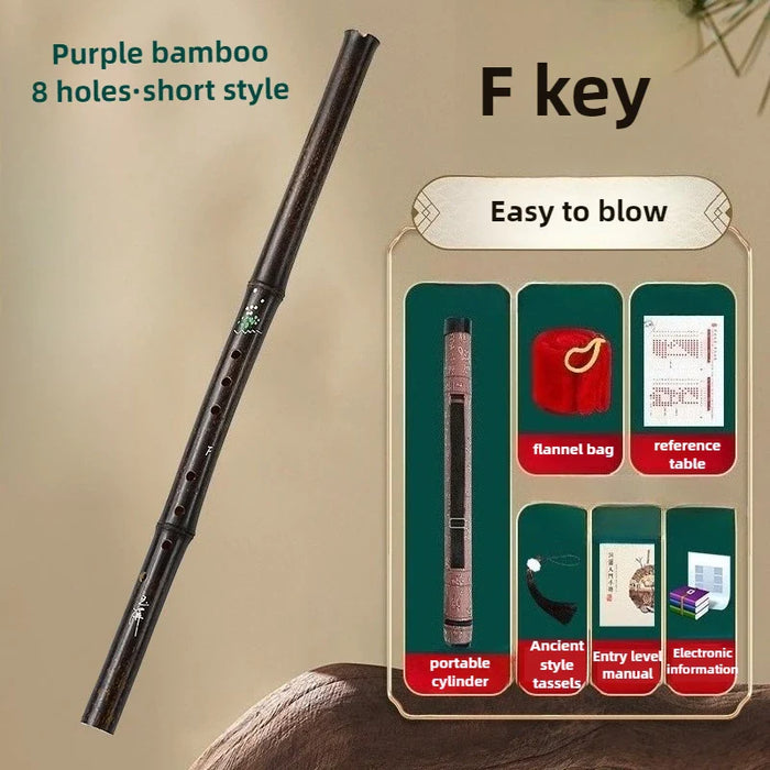 8 Hole Chinese Bamboo Flute For Beginners