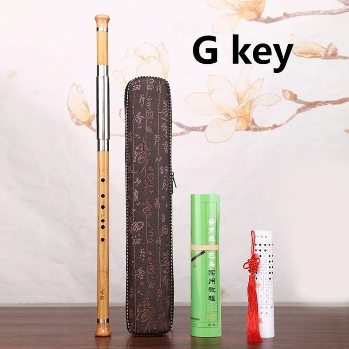 2 Section Bamboo Bawu Flute For Chinese Traditional Music