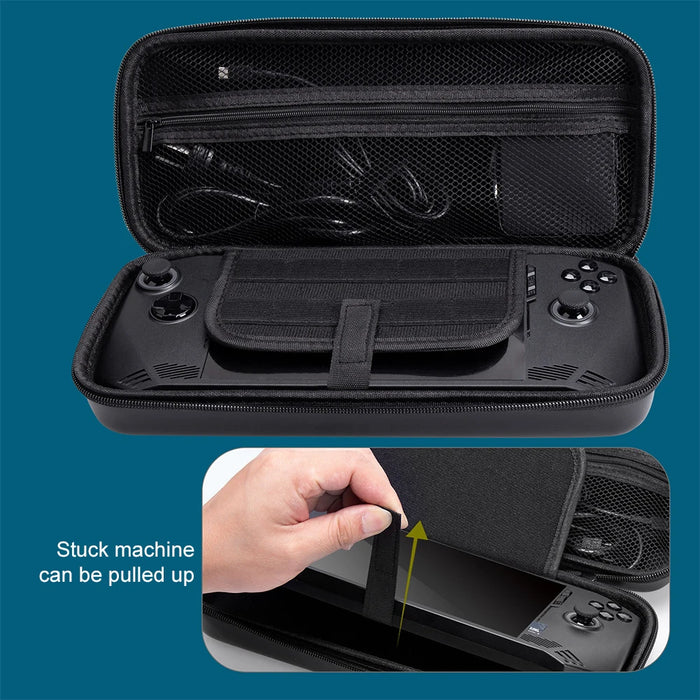 For Msi Claw Game Console Storage Bag Organizer Waterproof Protective Travel Case Shockproof Handbag Storage Case For Msi Claw