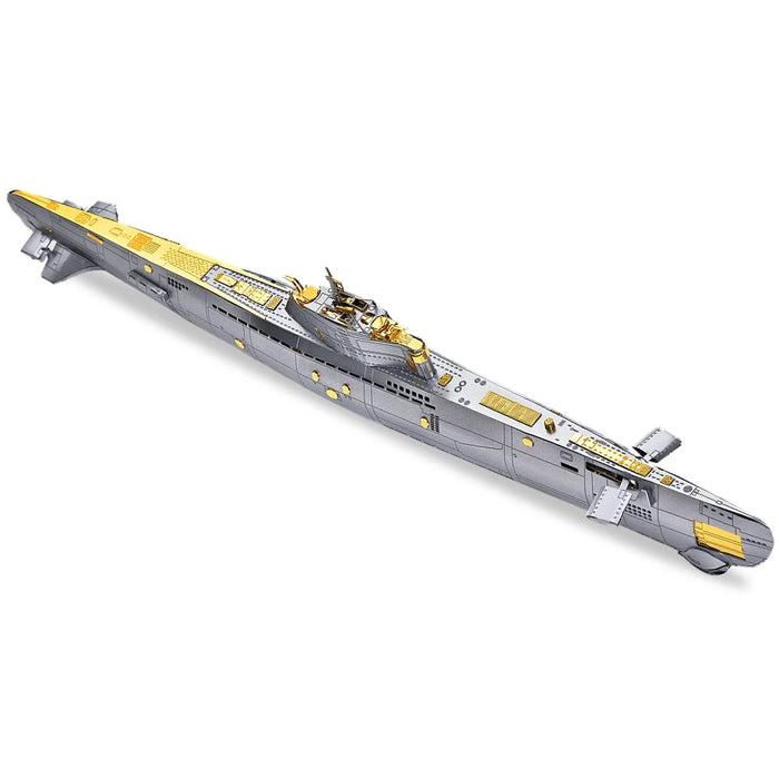 200 Piece 3D Metal Submarine Puzzle For Diy Home Decor