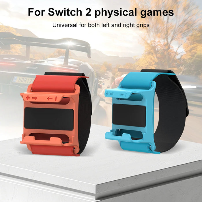 Wrist Dance Band For Switch 2 Elastic Dance Strap Game Handle Holder Adjustable Game Bracelet For Switch 2 Joy-Con Accessories