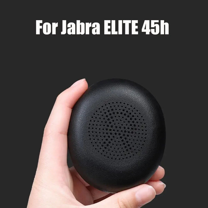 Pair of Protein Leather Earpads For Jabra Evolve2 65 / 40 Uc Ms Mono Elite 45H Headphones