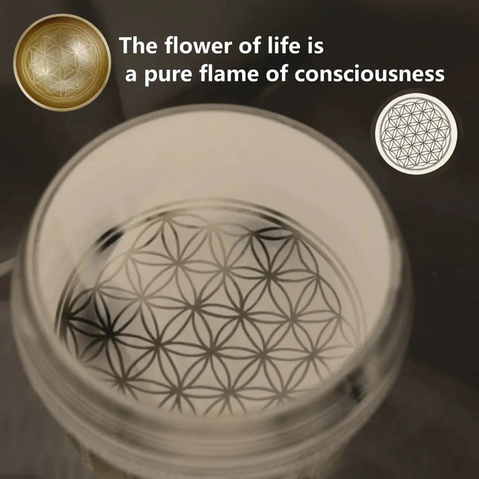Flower Of Life Singing Bowl Set For Meditation And Stress Relief