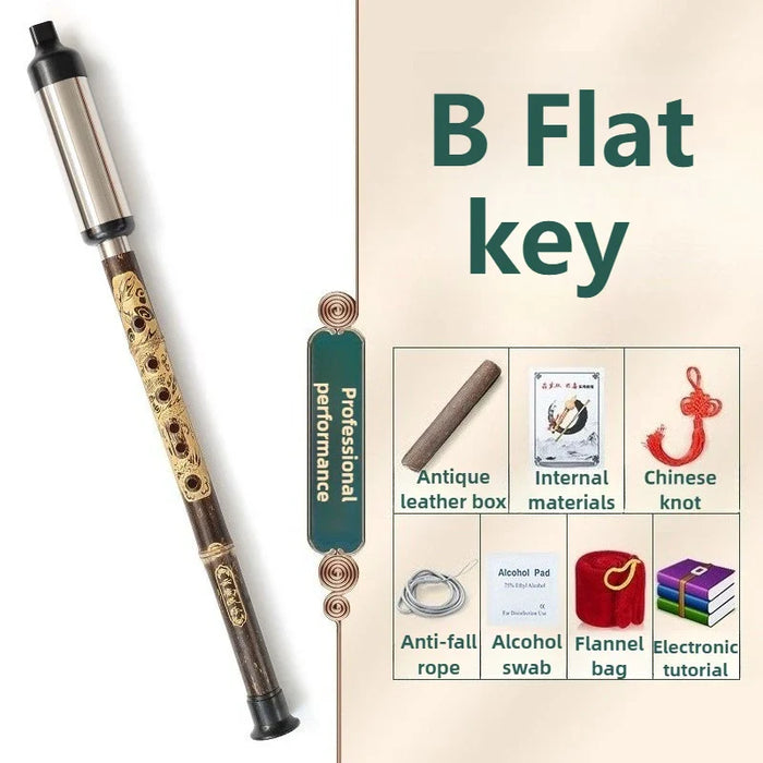 Professional Bamboo Bawu Flute For Beginners