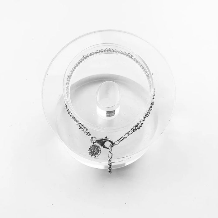 925 Sterling Silver Karma Wheel Chain Bracelet For Women And Men Party
