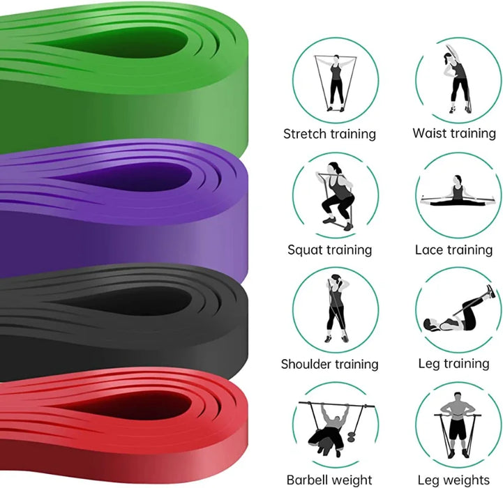 Stretch Band Set For Resistance Training