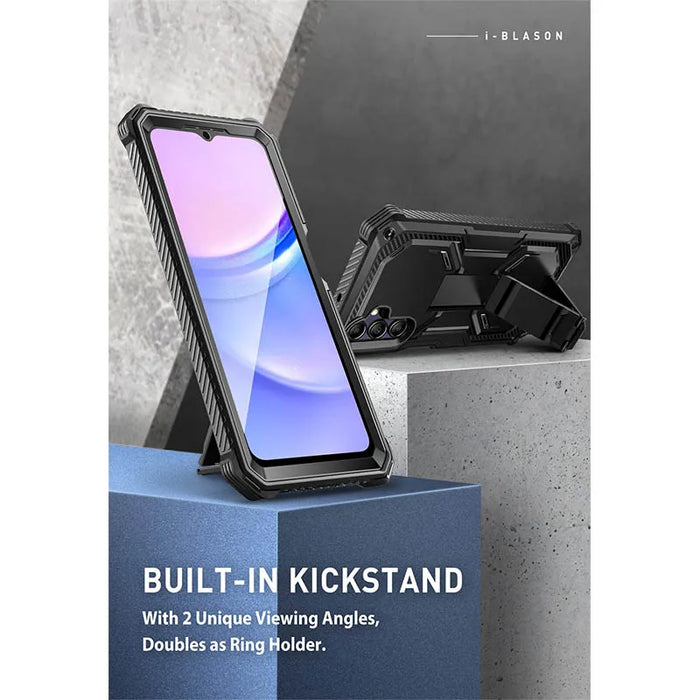 For Samsung A16 Rugged Armorbox Case With Built-In Screen Protector & Kickstand