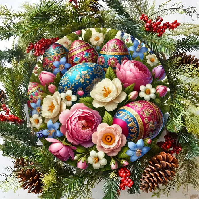 8X8 Inch Inch Round Metal Wall Art For Home Garden Cafe Bar