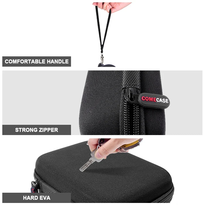 48 Battery Carrying Case Eva Storage Box For Aa Batteries