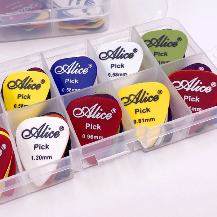 24 MultiColour Abs Guitar Picks For Acoustic / Electric Guitars Bass Or Ukulele