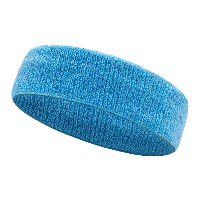 Stretchy Cotton Headband For Sports & Fitness Unisex Sweatband