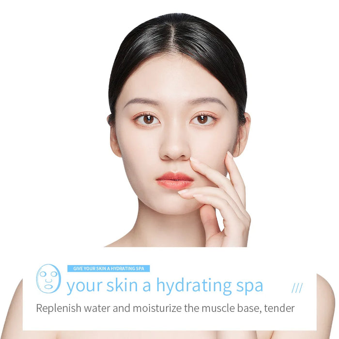 20 Piece Hydrating Centella Collagen Face Masks With Hyaluronic Acid For Refreshed Skin