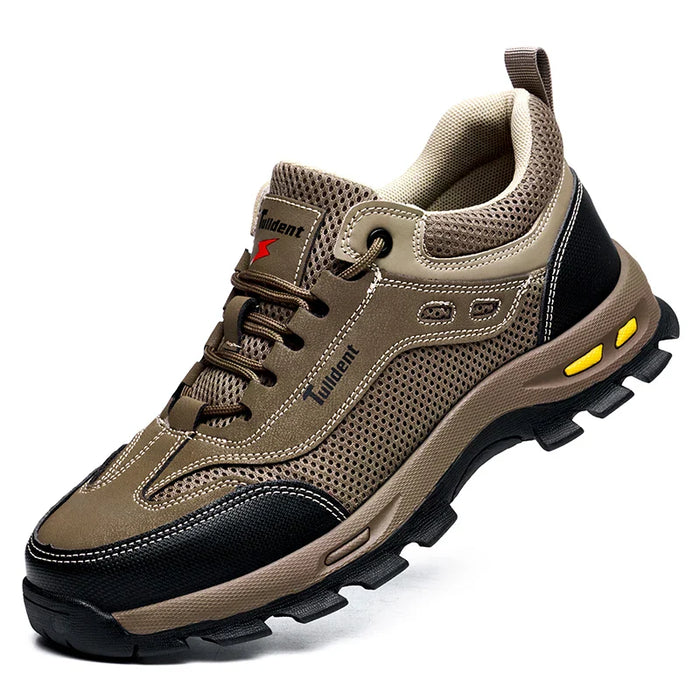 Mens Puncture Resistant Work Shoes - Summer Safety Boots