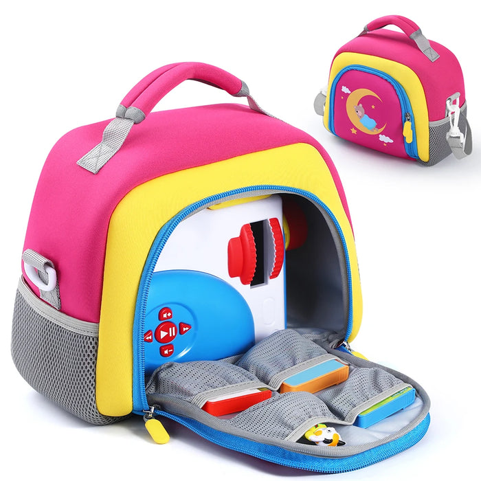 Hard Eva Case For Yoto Player 3Rd Gen Storage Carrying Bag Up To 30 Cards Organizer Shockproof Protective Case For Yoto Player