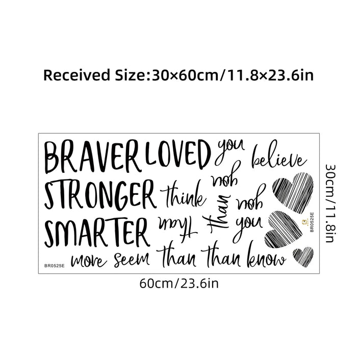 Cozy Wall Decals For Home Decor Study Bedroom Kids