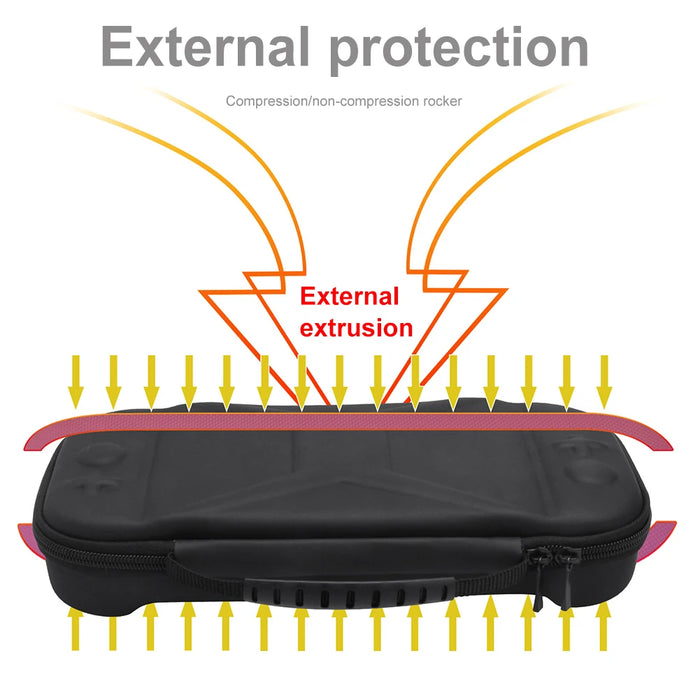 Carrying Case For Nintendo Switch 2 Game Console Storage Case Anti-Scratch Protective Travel Case Organizer Bag For Switch 2
