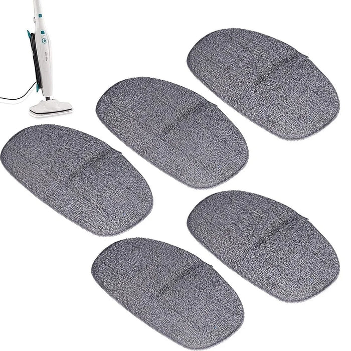 5 Pieces Steam Mop Cloth Ultrafine Fiber Mop Pads Compatible With Leifheit Cleantenso Steam Cleaning Pad Mopping Cloth Steam Mop Pad