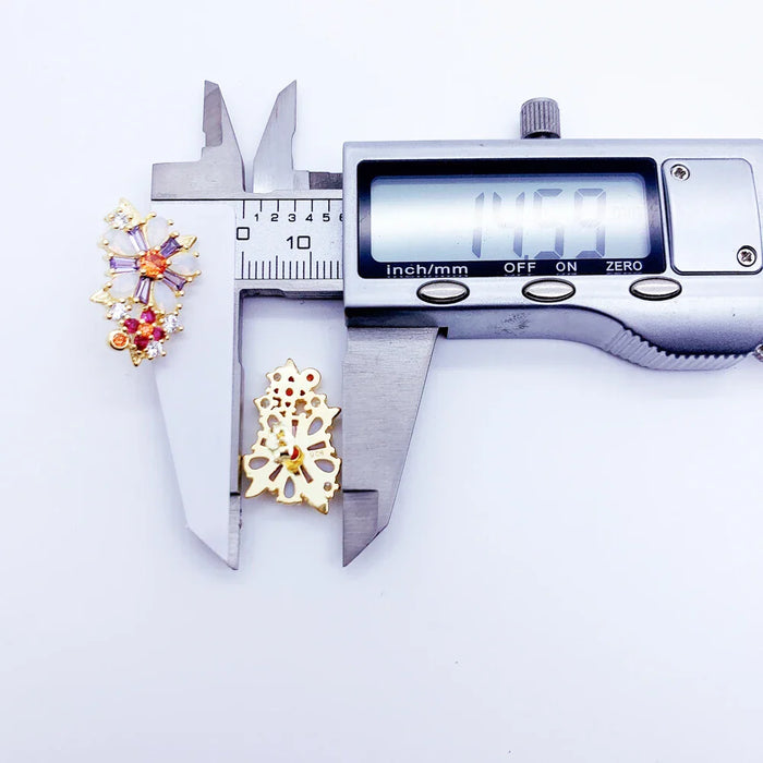 925 Sterling Silver Colourful Stone Stud Earrings Handcrafted