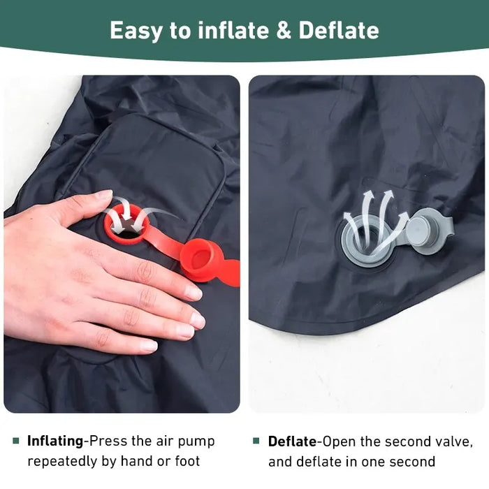 Ultralight Inflatable Camping Mattress with Built in Pump